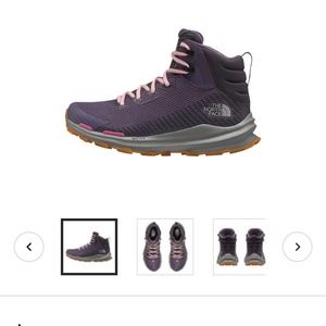 North face mid hiking boot